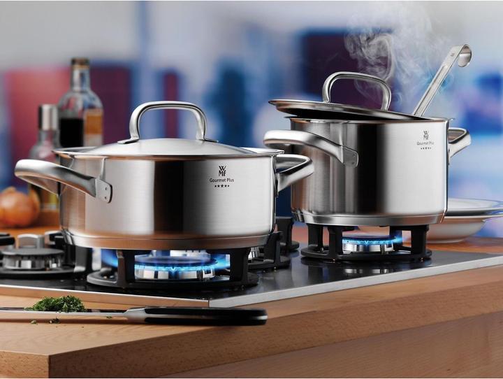Immagine prodotto WMF Teglia GOURMET PLUS color argento (16 cm, Pirofila + casseruola, Pentola, Acciaio inossidabile)