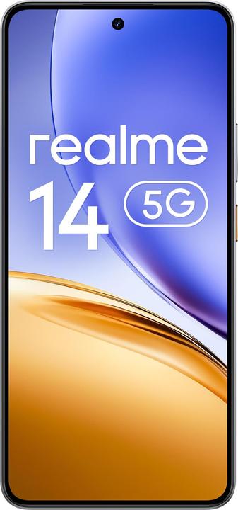 Produktbild realme 14 5G Dual Sim 12GB RAM 256GB - Mecha Silver (256 GB, Mecha Silver, 6.65", 50 Mpx, 5G)