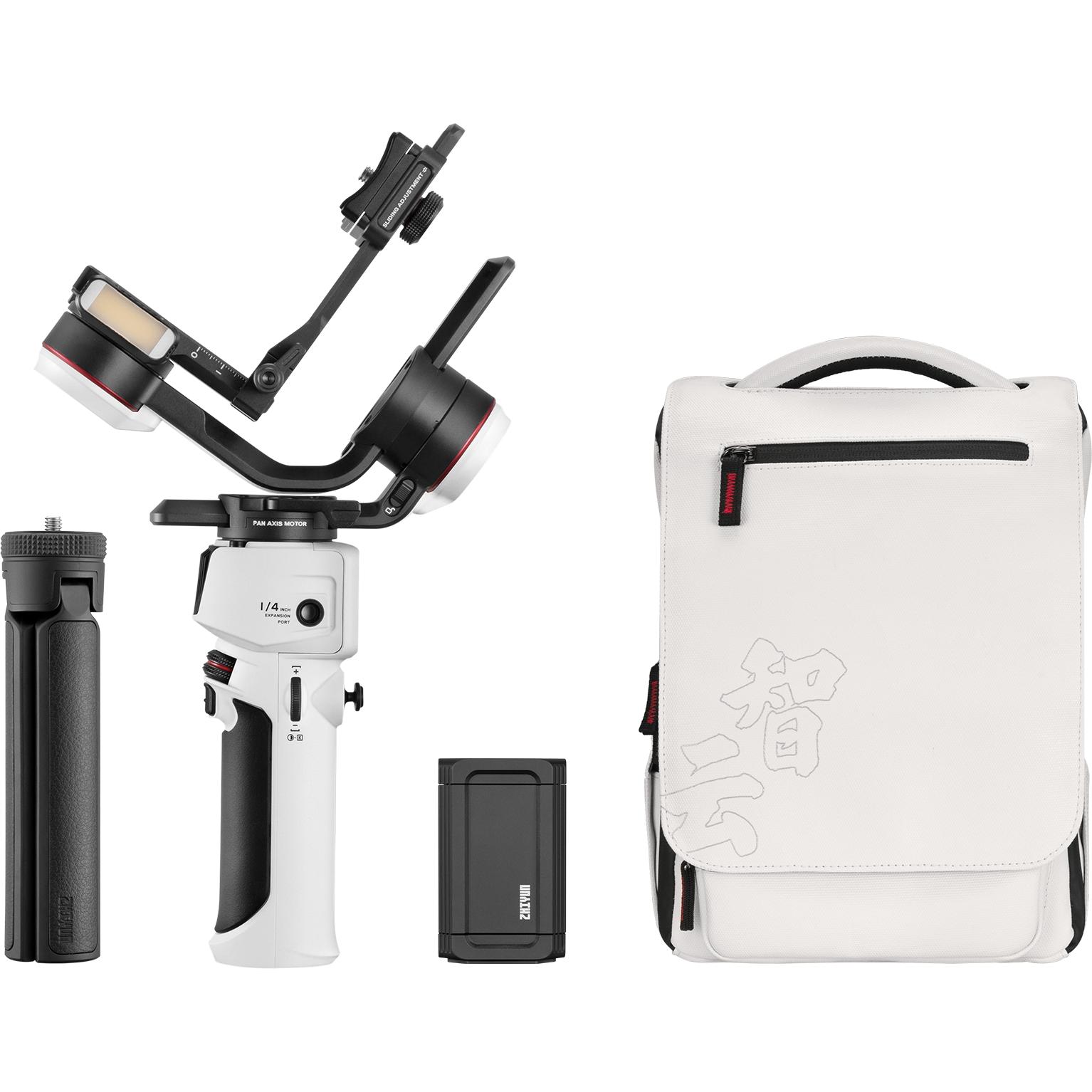 Thumbnail - Zhiyun Crane M3S Combo (Spiegelreflexkamera, Systemkamera, 2.50 kg), Gimbal, Weiss