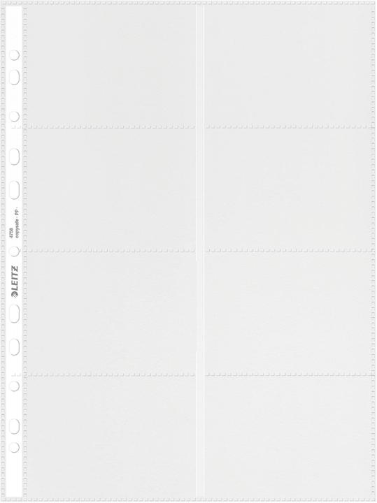 Produktbild Leitz Visitenkarten-Hülle (A4, 10x)