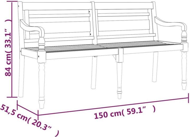 Actual product image vidaXL Wilone