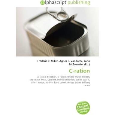 C-ration, Fachbücher von Frederic P. Miller, Agnes F. Vandome, John McBrewster