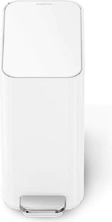 Immagine prodotto Simplehuman Cestino per pedali da 5 l, bianco (5 l)
