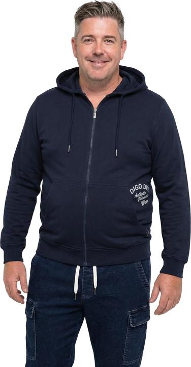 Produktbild Men+ Hoodiejacke, Sweat, Kapuze, Kängurutasche (3XL)