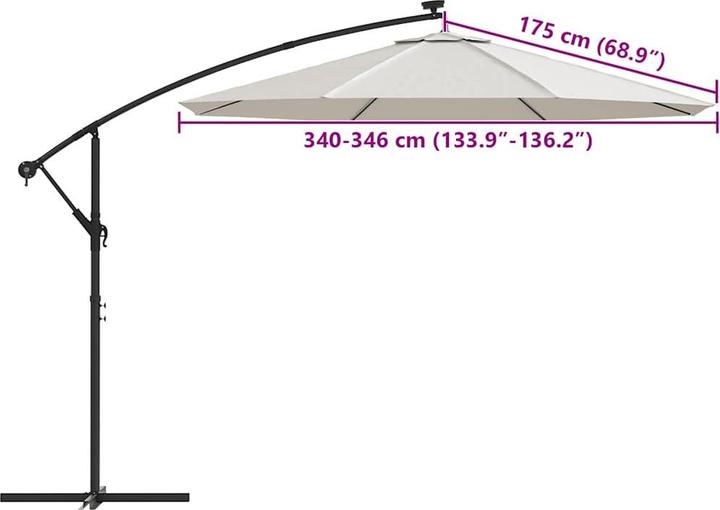 Image du produit vidaXL Ersatzstoff (3.50 m)