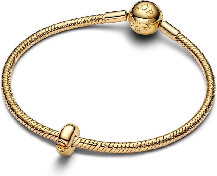 Immagine prodotto Pandora Round Clip Charm (Oro 585, Metallo placcato oro)