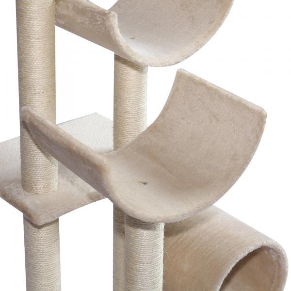 Actual product image PawHut Climbing tree (105 cm, Beige)