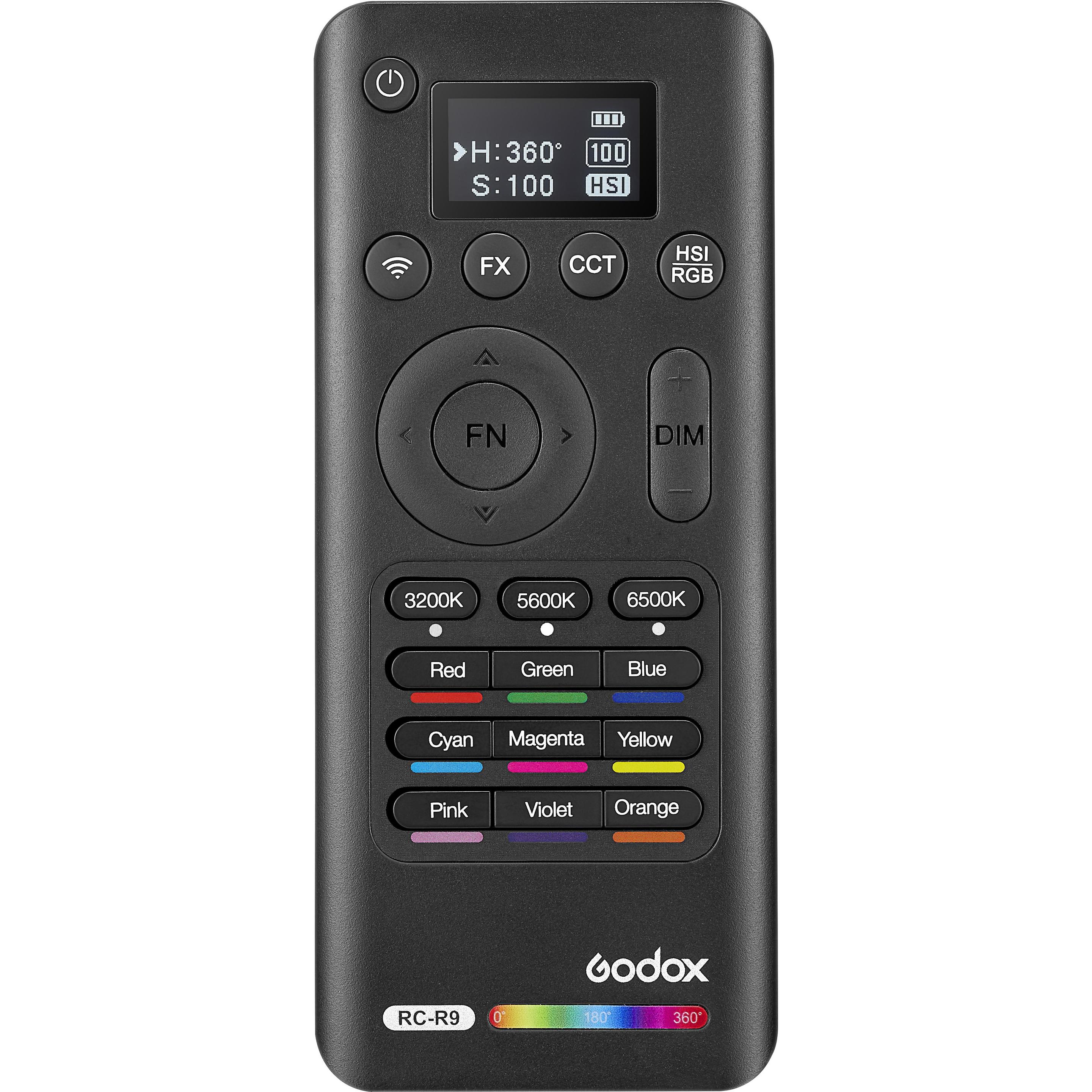 Godox RC R9 (Funk), Telecomando fotocamera, Nero