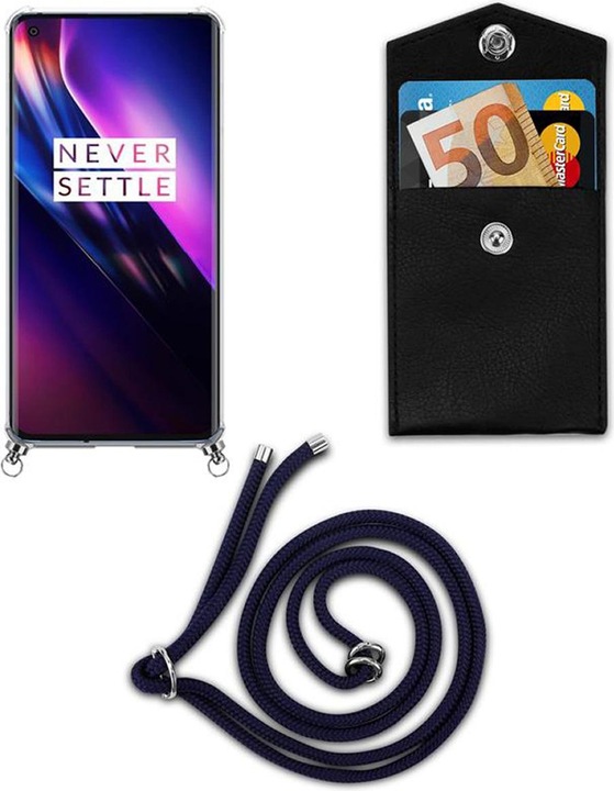 Produktbild Cadorabo TPU Handy Kette SILBER Cover