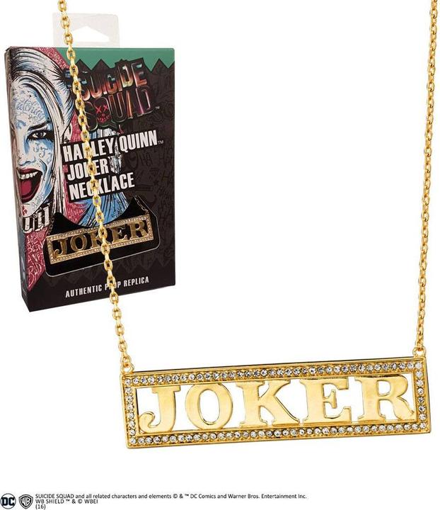 Actual product image Noble Collection Suicide Squad 1/1 Harley Quinn's Joker - gold-plated (Metal)