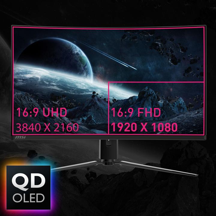 Produktbild MSI MPG 321CURX QD-OLED (3840 x 2160 Pixel, 31.50")