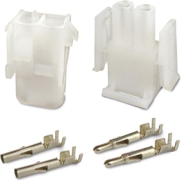 Thumbnail - Eneroid Steckverbinder-Set SUPU Serie B, 1x2-polig, 19 A/600 V, Elektronikkabel + Stecker