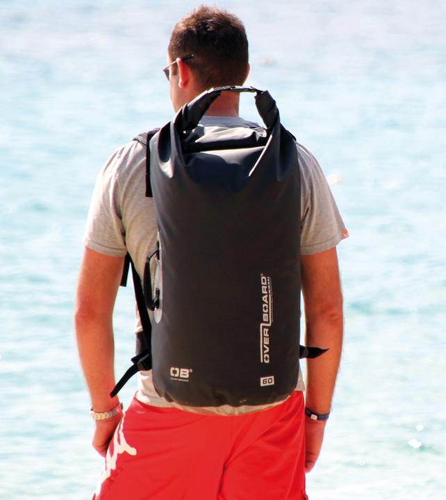 Actual product image Over Board Waterproof SACK 60L WITH CARRIERS (60 l)