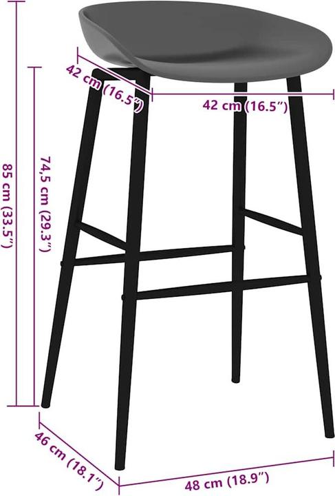 Immagine prodotto vidaXL Barstuhl