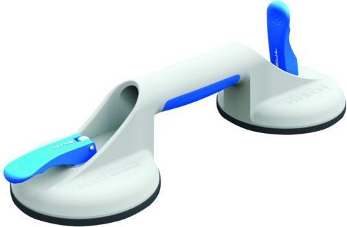 Bohle Suction lifter max. load 60kg head d. 120mm 2 heads aluminium Veribor (60 kg)