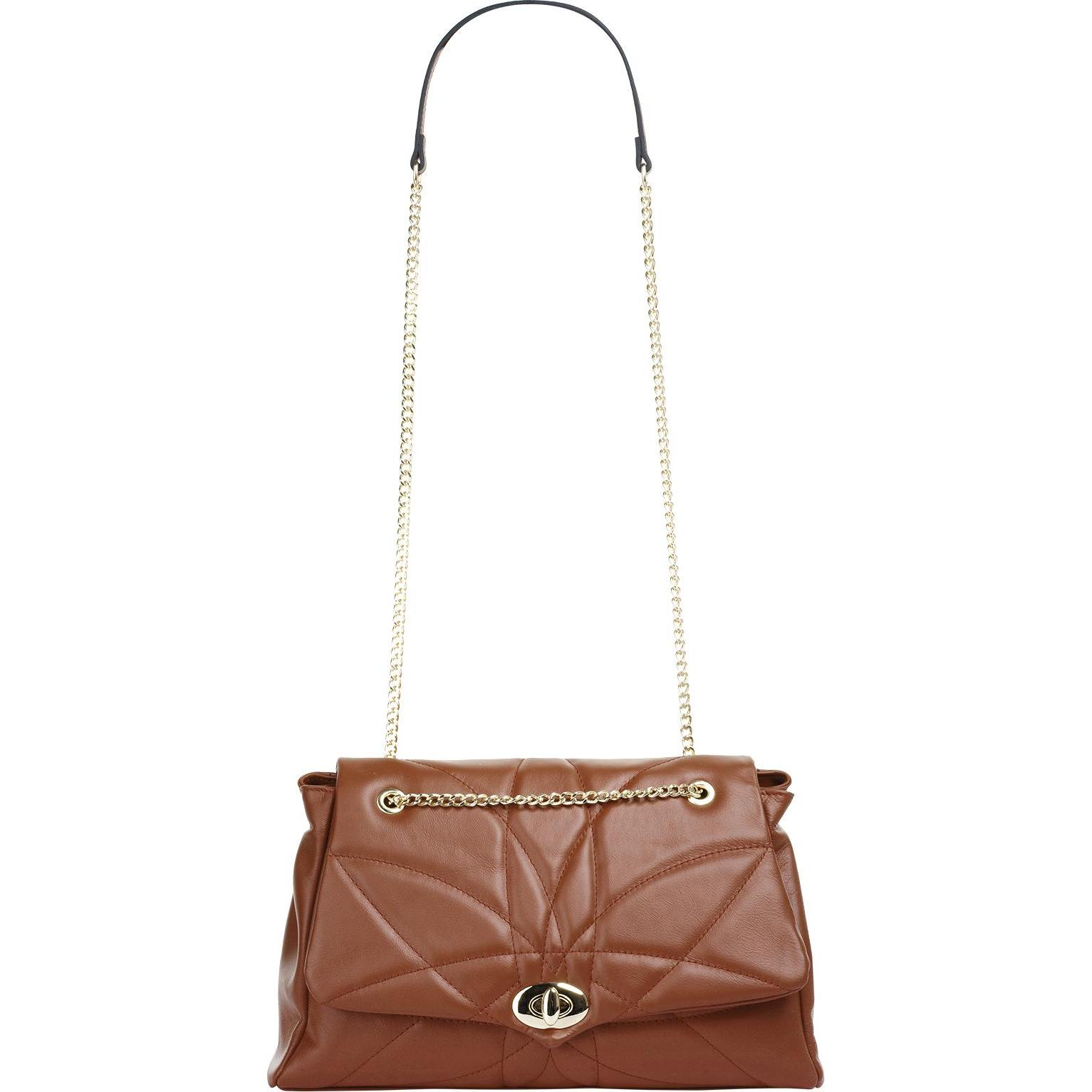 Cluty, Handtasche, Umhängetasche, Braun