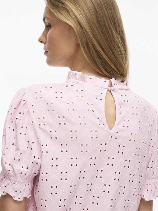 Actual product image Vila Besticktes Oberteil mit kurzen Ärmeln (S)