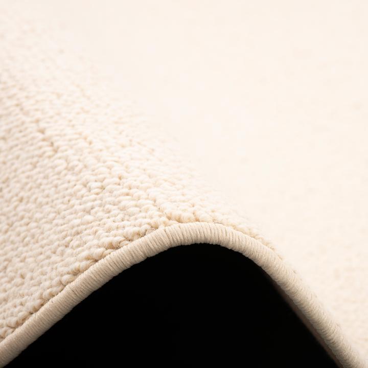 Produktbild Berber Natur Teppich Wolle Rund (133 x 133 cm)