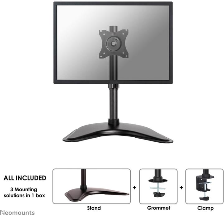 Neomounts NM-D335BLACK (Tabel, 30", 10 kg)