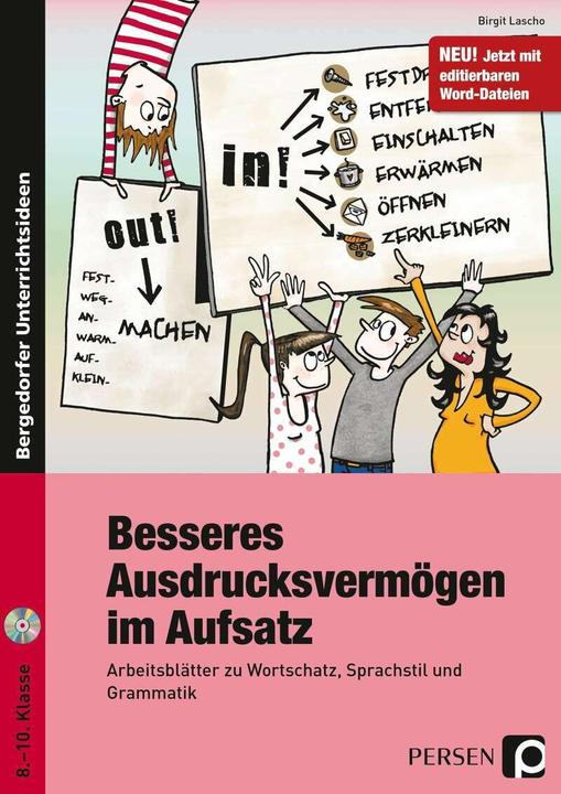 Produktbild Besseres Ausdrucksvermögen im Aufsatz 8.-10. Kl (Deutsch, Birgit Lascho, 2024)