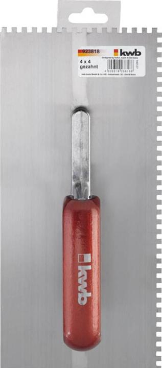 Actual product image kwb 923828 Smoothing trowel (L x W) 280 x 130 mm (13 cm)