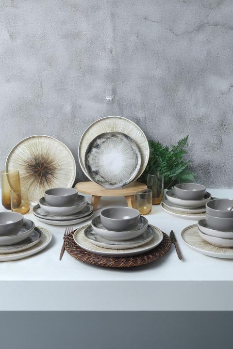 Image du produit Hermia Earthen Dinner Set (24 pcs)