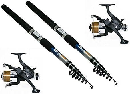 G8DS Set da pesca per carpe, lucioperca e lucci (Set da pesca, 300 cm)