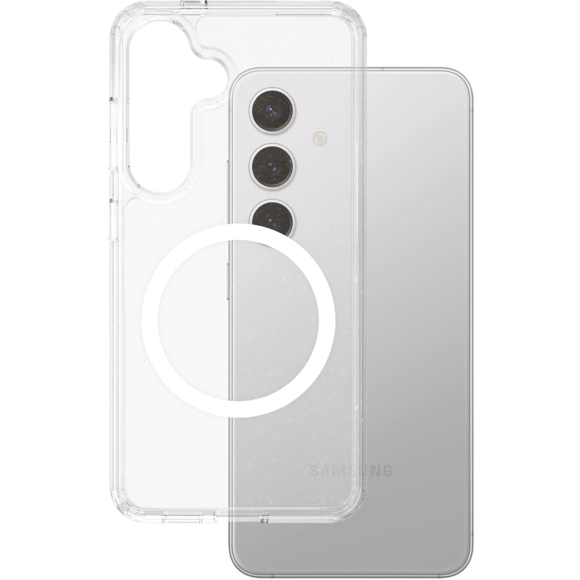PanzerGlass CARE by  Flagship Case Urban Combat Star Lit m. Weiss Qi Compatible Samsung Galaxy S 2025 (Samsung Galaxy S2...