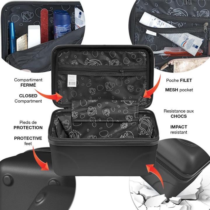 Produktbild Only-Bags.Store Kosmetiktasche für die Reise - Kleines Modell, wasserdicht