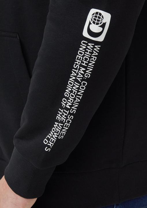 Produktbild s.Oliver Sweatshirt Softer Hoodie im Relaxed Fit mit Artwork (4XL)