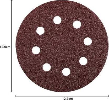 Actual product image kwb Velcro adhesive discs (80)