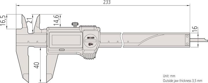 Produktbild Mitutoyo Messschieber (15 cm)