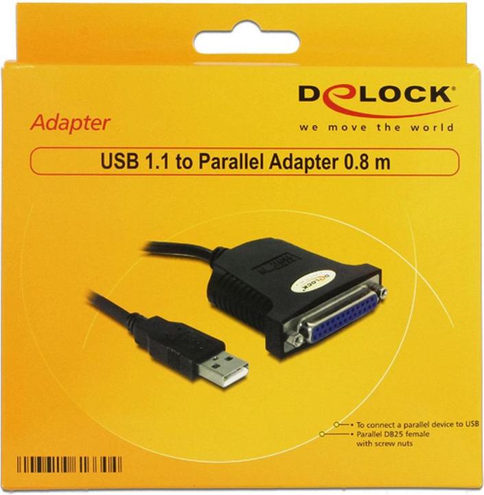 Produktbild Delock USB - Paralell Adapter (0.80 m, Parallel (Drucker))