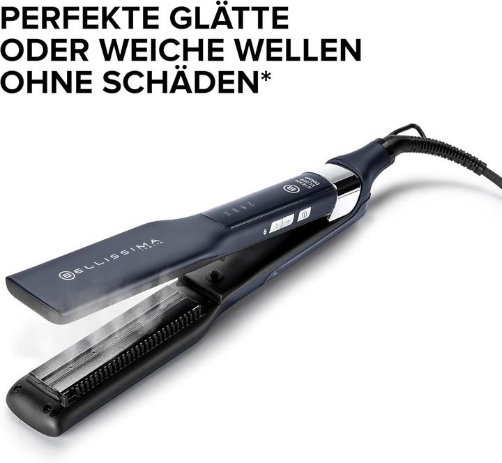 Productafbeelding Dampfstyling für glattes oder welliges Haar mit Keramik- und Keratinplatten