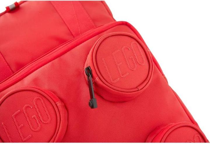 Actual product image LEGO Schoolrugzak 15L 2x2 Brick Bright Red (15 l)