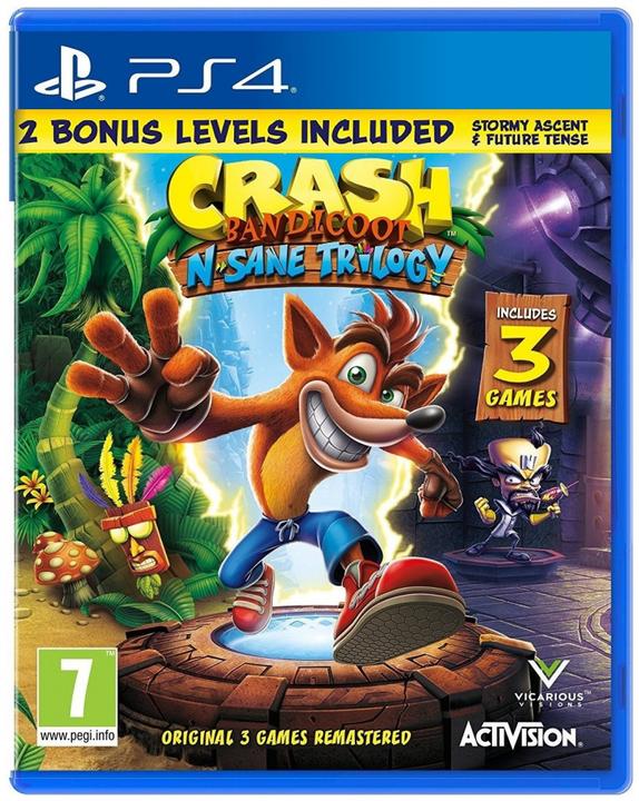 Produktbild Activision Crash Bandicoot N. Sane Trilogy (PS4, EN)