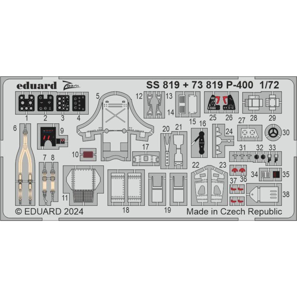 Eduard P-400 1/72 ARMA HOBBY