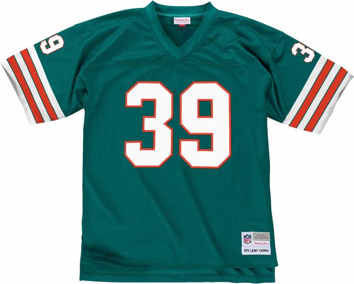 Immagine prodotto Mitchell & Ness Maglia NFL Legacy - Miami Dolphins 1972 Larry Csonka - S (S)