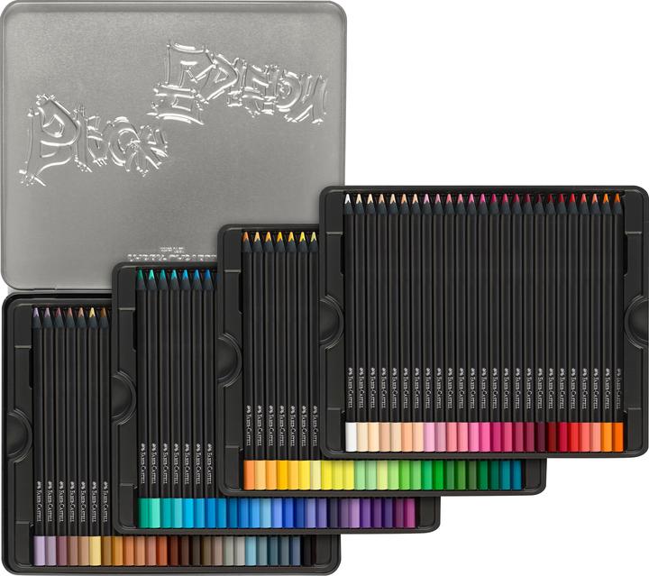 Actual product image Faber-Castell Matite colourate Black Edition (Multicoloured, 100 x)