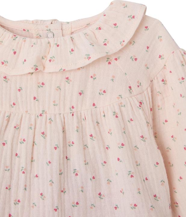 Actual product image Vertbaudet Baby-Set mit Volants: Bluse & Haremshose, Musselin (74)