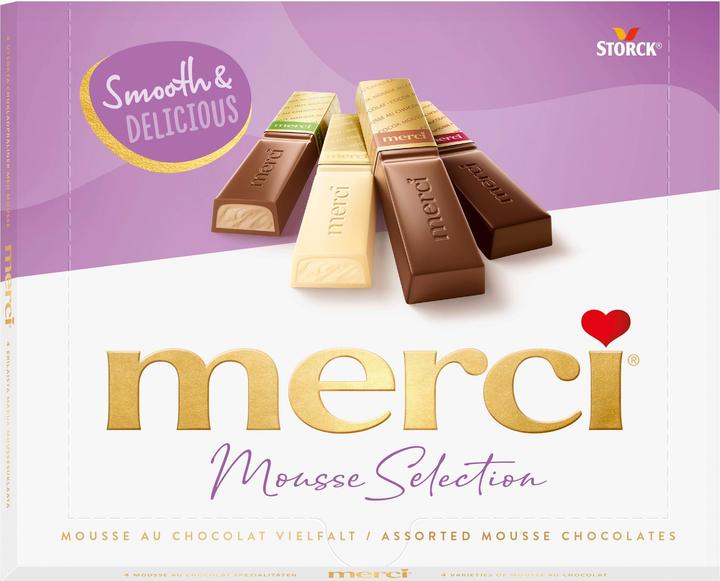 Actual product image Storck Merci chocolate mousse variety (210 g)