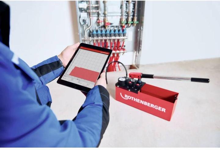 Image du produit Rothenberger Gobelet d'essai de pression avec technique d'essai numérique et revêtement DURAMANT.