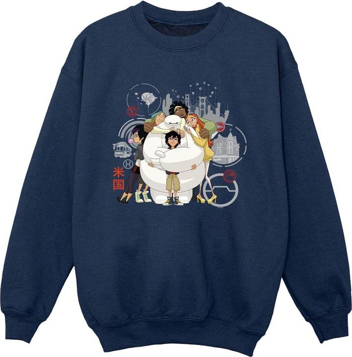 Produktbild Disney Big Hero 6 Baymax Group Hug Sweatshirt Jungen (152, 158)