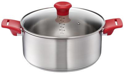 Produktbild Tefal Jamie Oliver Red (Pfannenset + Topfset, Edelstahl)