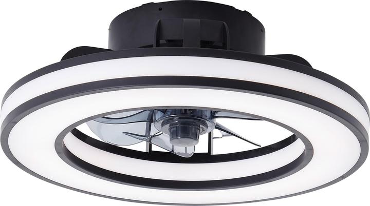 Produktbild Brilliant LED-Deckenleuchte Mondello, mit Ventilator, 26 W, 3100 lm (3100 lm)