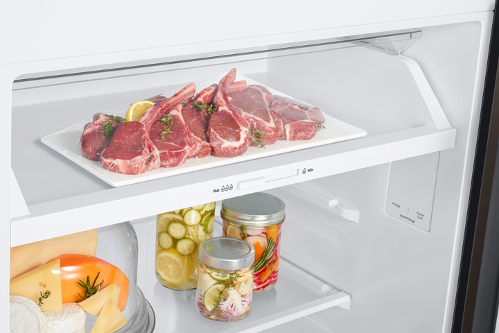 Actual product image Samsung BESPOKE AI 393 Double Door Refrigerator (393 l)