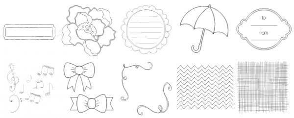 Actual product image Silhouette Drawing pens Starter pack