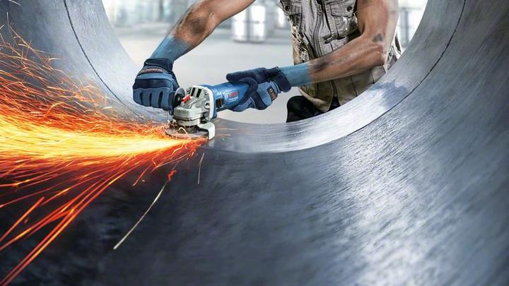 Produktbild Bosch Professional Winkelschleifer GWS 9-125 S, mit Aufnahmeflansch (125 mm)
