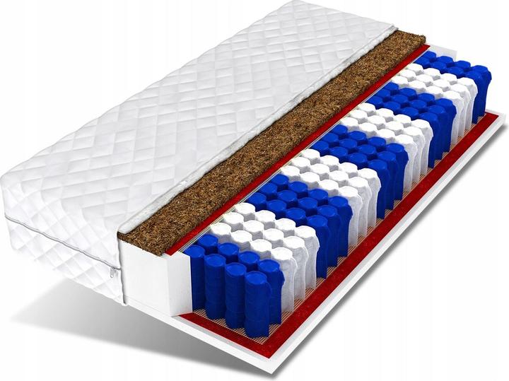 Avetoe Matratze 90x190 MILO Taschenfederkern 7 Zonen (90 x 190 cm)