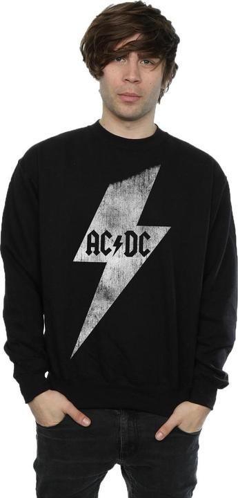 Actual product image AC/DC Mens Lightning Bolt Cotton Sweatshirt (3XL)
